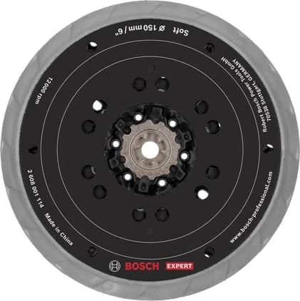 بوش EXPERT Multihole Sanding Pad, Soft, 150 mm, GEX 18V-150-3 وسادة صنفرة — EXPERT Multihole Sanding Pad, Soft, 150 mm, GEX 18V-150-3
