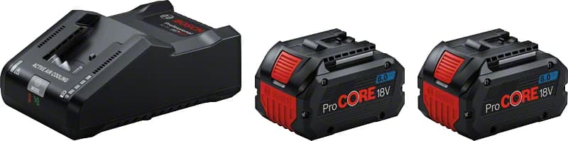 بوش 2 x ProCORE18V 8.0Ah + GAL 18V-160 — 2 x ProCORE18V 8.0Ah + GAL 18V-160