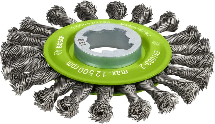 بوش Stainless Steel heavy X-Lock Wire Wheel, 115 x 0.5 mm فرشاة قرص — Stainless Steel heavy X-Lock Wire Wheel, 115 x 0.5 mm