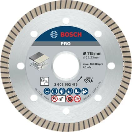 بوش Ceramic Diamond Disc, 115 x 22.23 mm قرص ماسي سيراميك — Ceramic Diamond Disc, 115 x 22.23 mm