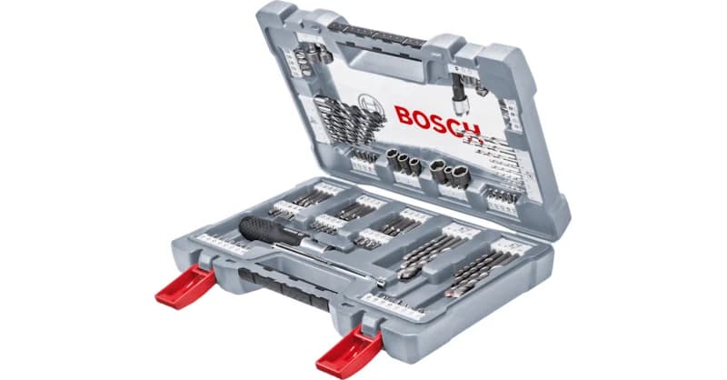 بوش 105pcs Premium X-Line drill bit and screwdriver bit set طقم ريش حفر ومفكات — 105pcs Premium X-Line drill bit and screwdriver bit set