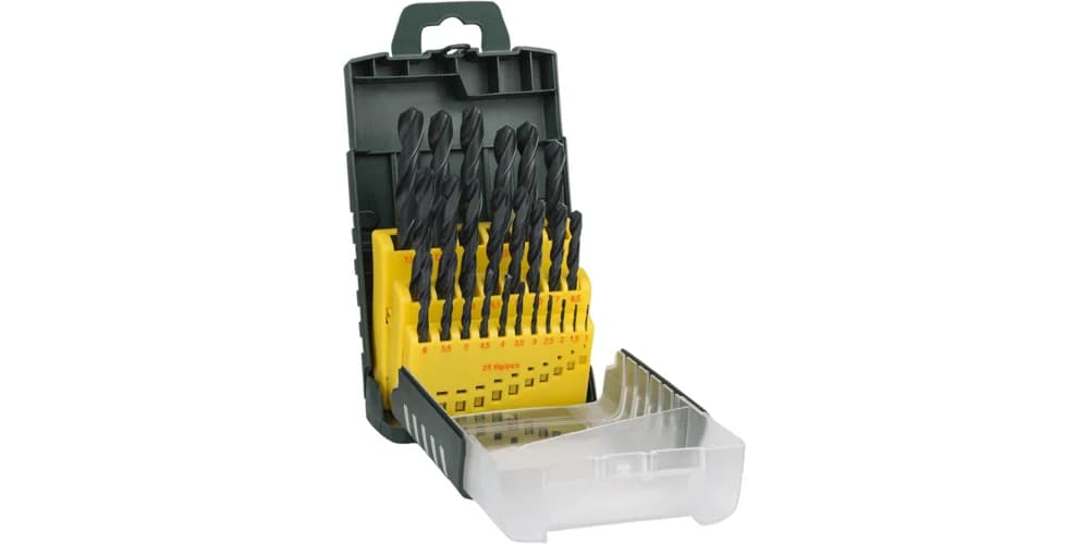 بوش Metal Drill Bit HSS-R, Set 25 Pieces طقم لقمة ثقب معادن — Metal Drill Bit HSS-R, Set 25 Pieces