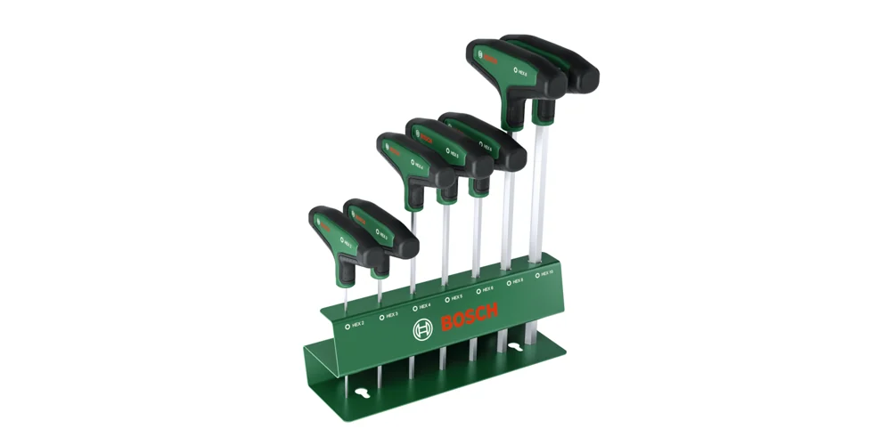 بوش T-Handle Hex Screwdriver Set 7-Piece — T-Handle Hex Screwdriver Set 7-Piece