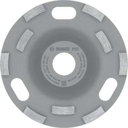بوش Concrete Grinding Head, 50 x 125 mm, 22.23 mm رأس تجليخ خرسانة — Concrete Grinding Head, 50 x 125 mm, 22.23 mm