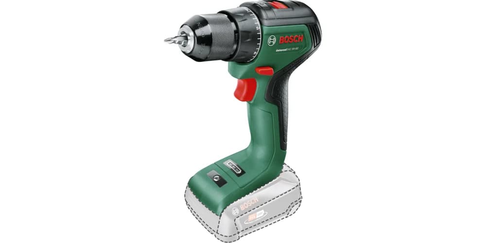 بوش UniversalDrill 18V-60 - Without battery | Without charger — UniversalDrill 18V-60 - Without battery | Without charger