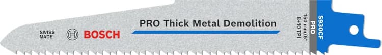 بوش Thick Metal Demolition S930CF Blade, 1.6 x 22 x 150 mm, 5 pcs شفرة — Thick Metal Demolition S930CF Blade, 1.6 x 22 x 150 mm, 5 pcs