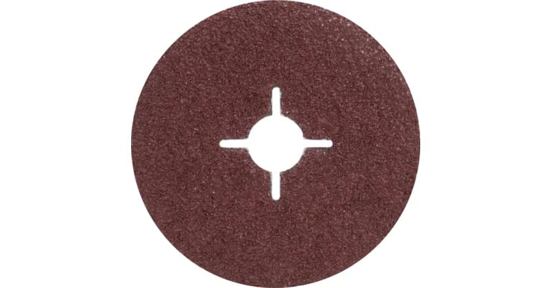 بوش 5-piece fibre sanding disc set for angle grinders, aluminium oxide طقم أقراص تجليخ ليفية — 5-piece fibre sanding disc set for angle grinders, aluminium oxide