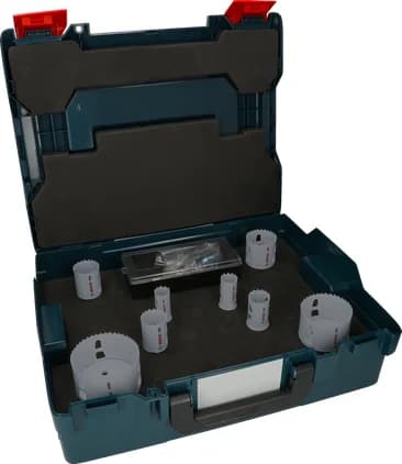 بوش طقم منشار ثقب PC Plus للمواد المتعددة، 8 قطع — Multi Material PC Plus Hole Saw Set, 8 pcs