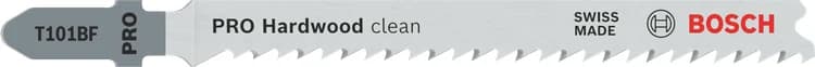 بوش Hardwood clean T101BF Jigsaw Blade, 100 mm, 5 pcs شفرة منشار أركت — Hardwood clean T101BF Jigsaw Blade, 100 mm, 5 pcs