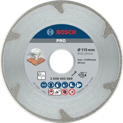 بوش Marble Diamond Disc, 115 x 22.23 mm قرص ماسي للرخام — Marble Diamond Disc, 115 x 22.23 mm