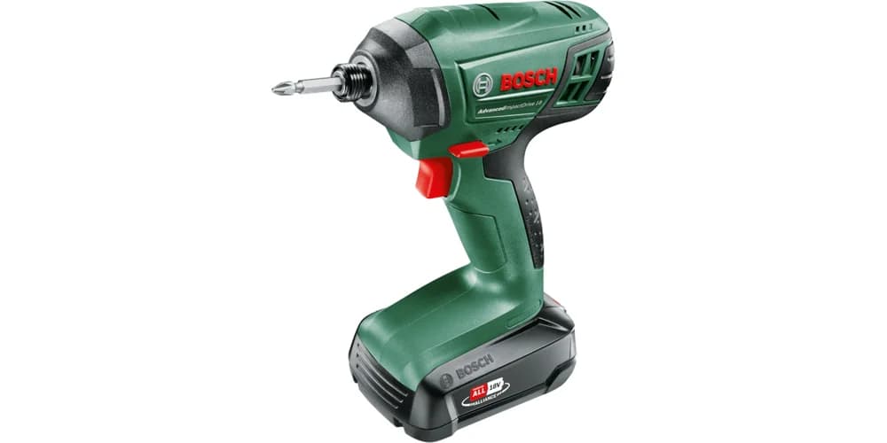 بوش AdvancedImpactDrive 18 - 1 x 1.5 Ah battery | charger مفك براغي — AdvancedImpactDrive 18 - 1 x 1.5 Ah battery | charger