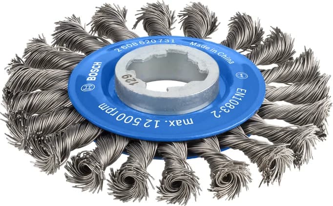 بوش Metal heavy X-Lock Wire Wheel, 115 x 0.5 mm, Thread عجلة سلك معدن ثقيلة X-Lock — Metal heavy X-Lock Wire Wheel, 115 x 0.5 mm, Thread