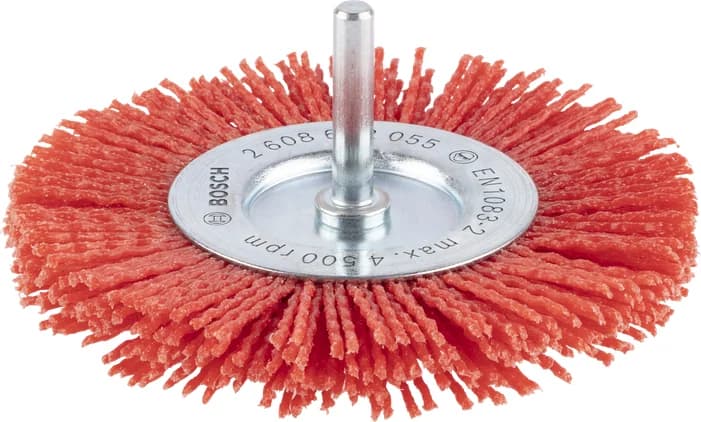 بوش Multi Material clean Wire Wheel عجلة سلكية Straight Shank, 100 x 1 mm — Multi Material clean Wire Wheel, Straight Shank, 100 x 1 mm