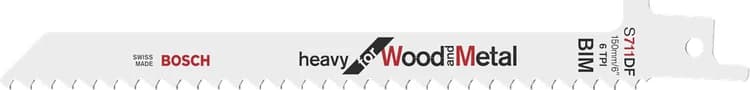 بوش شفرة منشار ترددي S 711 DF — Reciprocating saw blade S 711 DF