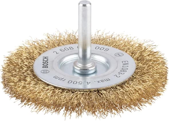 بوش Multi Material clean Wire Wheel عجلة سلكية Straight Shank, 75 x 0.2 mm — Multi Material clean Wire Wheel, Straight Shank, 75 x 0.2 mm