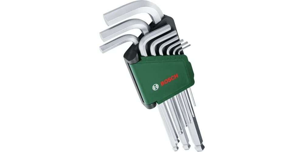 بوش Hex Key Set 9-Piece — Hex Key Set 9-Piece