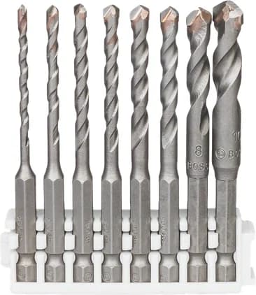 بوش 8-piece Hex-9 Ceramic set 3 - 10 mm 3165140881722 طقم ريش ثقب سيراميك — 8-piece Hex-9 Ceramic set 3 - 10 mm 3165140881722