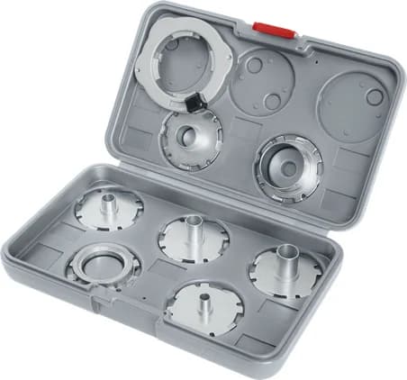 Bosch Template Guide Set Imperial for Router, 8 pcs — Template Guide Set Imperial for Router, 8 pcs