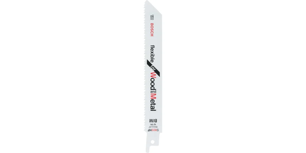 بوش Reciprocating saw blade, bi-metal, S 922 HF شفرة منشار ترددي — Reciprocating saw blade, bi-metal, S 922 HF