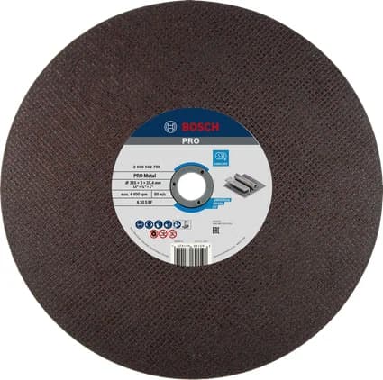 بوش Metal Cutting Disc, 355 x 3.1 x 25.4 mm قرص قطع معادن — Metal Cutting Disc, 355 x 3.1 x 25.4 mm