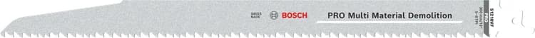 بوش Multi Material Demolition S1210VF Blade شفرة S1210VF 1.6 x 22 x 300 mm, 5 pcs — Multi Material Demolition S1210VF Blade, 1.6 x 22 x 300 mm, 5 pcs