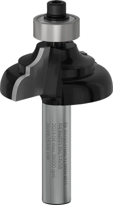 بوش Router Bit Classical Ogee, R 4.8, Shank 8 mm لقمة راوتر أوجي كلاسيكي — Router Bit Classical Ogee, R 4.8, Shank 8 mm