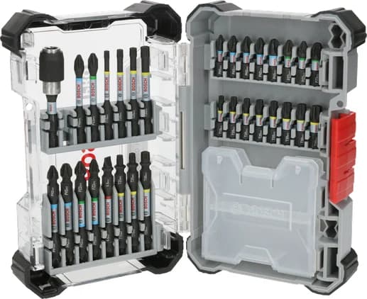 بوش Impact Screwdriver Bit Set, Display, 6 x 31 pcs 6949509242518 طقم رؤوس مفكات صدمية — Impact Screwdriver Bit Set, Display, 6 x 31 pcs 6949509242518