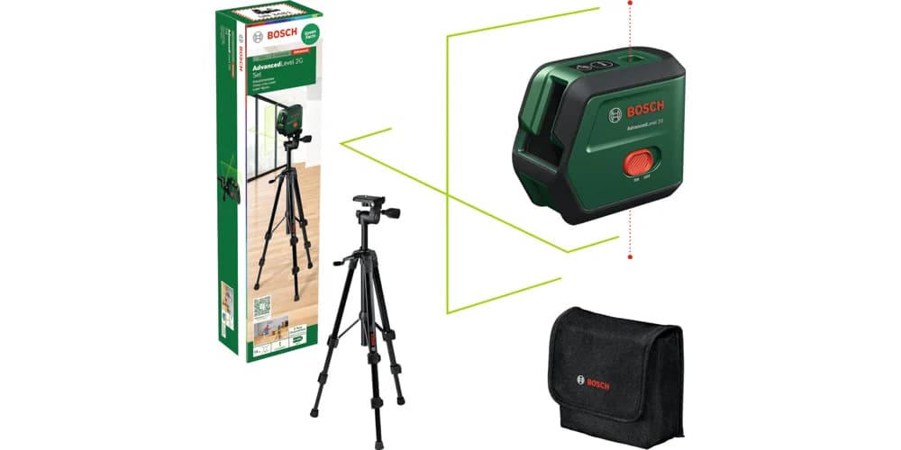 بوش AdvancedLevel 2G Set - Set ميزان ليزر — AdvancedLevel 2G Set - Set