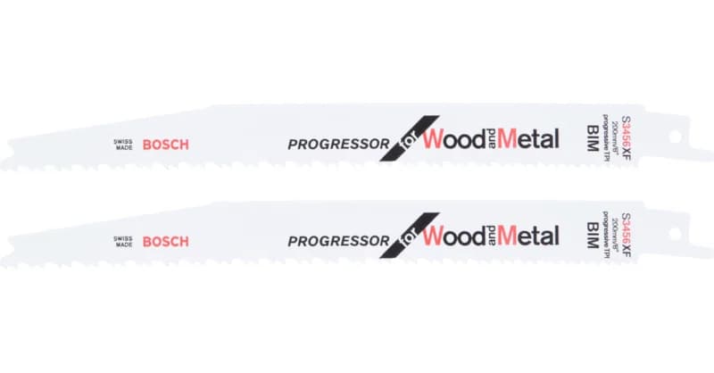 بوش Reciprocating saw blade, bi-metal, S 3456 XF شفرة منشار ترددي — Reciprocating saw blade, bi-metal, S 3456 XF