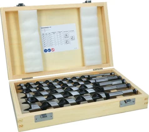 بوش Wood Auger Bit Set, L235, 6 pcs 3165140379090 طقم لقمة ثقب — Wood Auger Bit Set, L235, 6 pcs 3165140379090