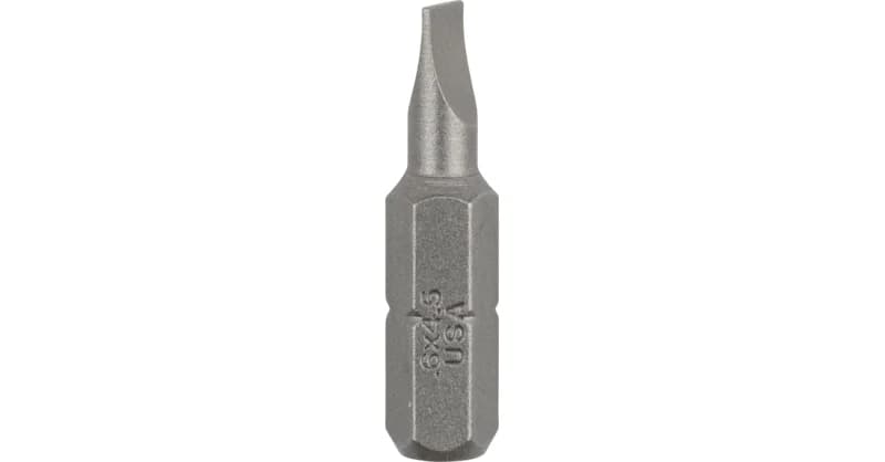 Bosch Screwdriver Bit Standard slotted Screw S — Screwdriver Bit Standard slotted Screw S