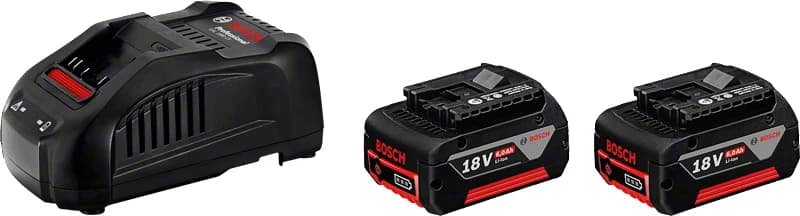 بوش 2 x GBA 18V 6.0Ah + GAL 1880 CV — 2 x GBA 18V 6.0Ah + GAL 1880 CV