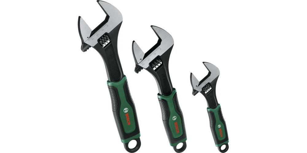 بوش Adjustable Wrench Set 3-Piece — Adjustable Wrench Set 3-Piece