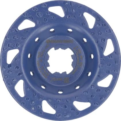 بوش EXPERT Multi Material Carbide رأس تجليخ خشن، مسطح، X-LOCK، 115 mm، 22.23 mm — EXPERT Multi Material Carbide Grinding Head Coarse, Flat, X-LOCK, 115 mm, 22.23 mm