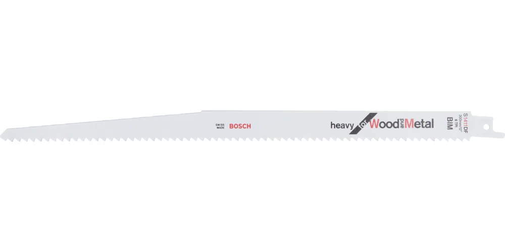 Bosch Reciprocating saw blade, bi-metal, S 1411 DF — Reciprocating saw blade, bi-metal, S 1411 DF