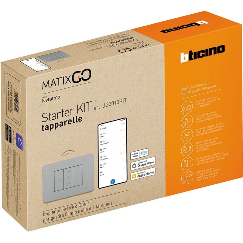 BTicino JG2010KIT أجهزة توصيل كهربائية وسلسلة Civil