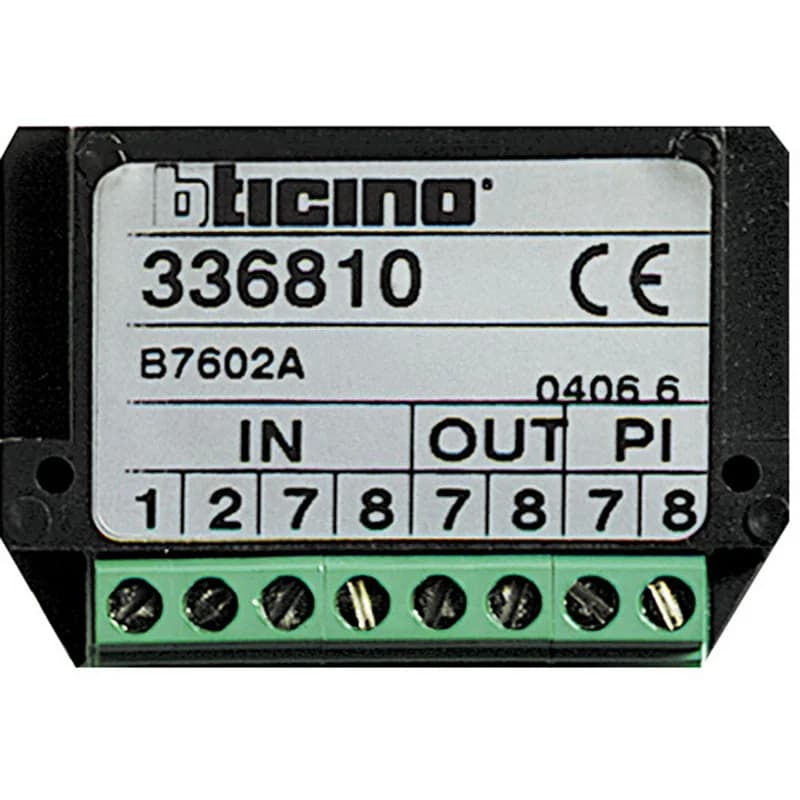 BTicino 336810 BTicino Wiring Devices and Civil Series
