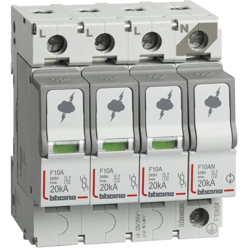 BTicino F10AS4 BTicino Wiring Devices and Civil Series