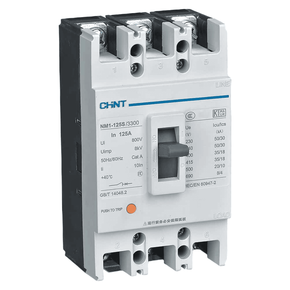 Chint NM1-125S MCCB 100A 3P 25kA