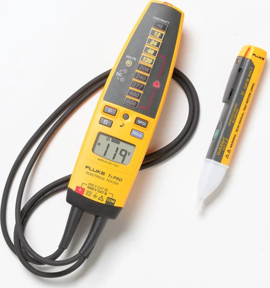 Fluke T+Pro + 1AC Kit Fluke Electrical Testers