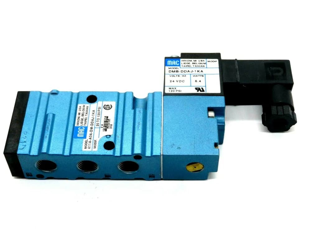 MAC Valves 411A-A0A-DM-DDAJ-1KA