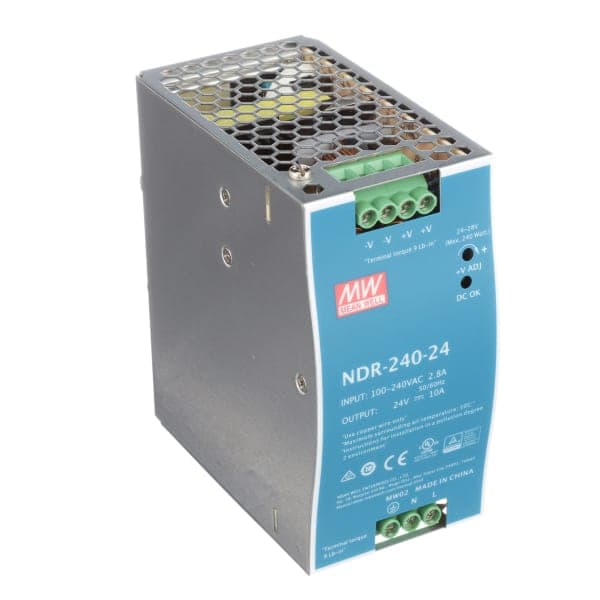 Mean Well EDR-120-24 DIN Rail Power Supply 120W 24V — EDR-120-24