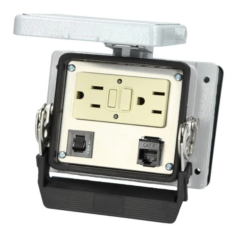 Mencom GF-RJ45-R-32 موصل إيثرنت صناعي ودائري