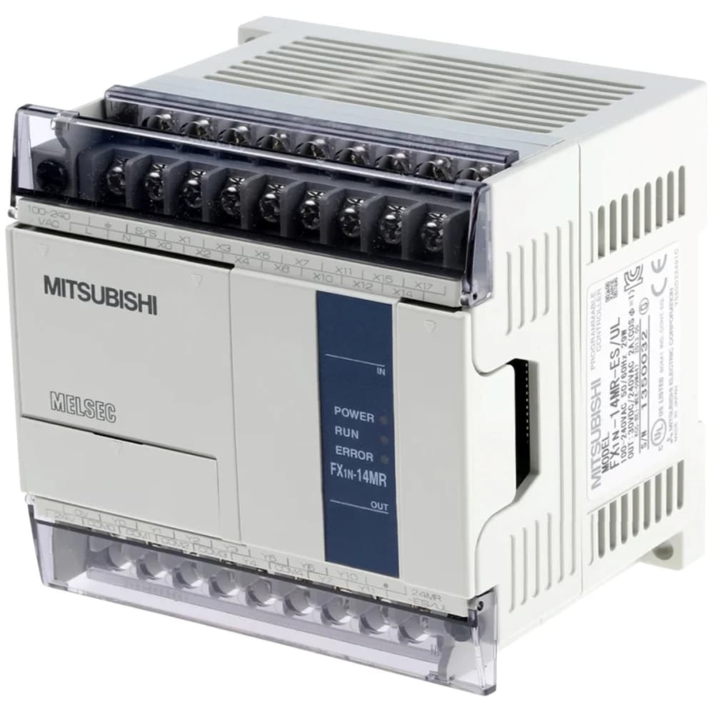 ميتسوبيشي إلكتريك FX1N-14MR-ES/UL وحدة تحكم منطقية قابلة للبرمجة