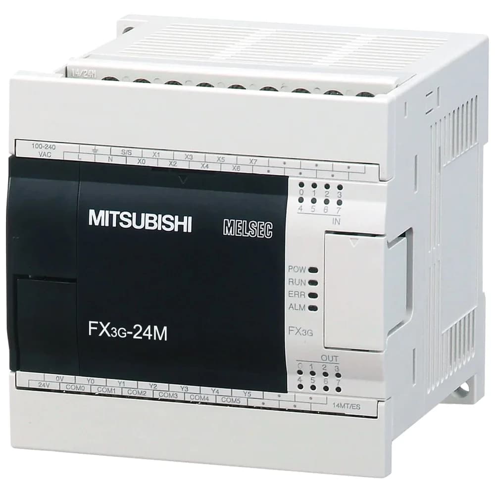 ميتسوبيشي إلكتريك FX3GE-24MT/ESS وحدة تحكم منطقية قابلة للبرمجة