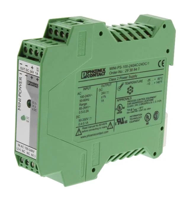 مزود طاقة فينيكس كونتاكت MINI PS-100-240AC-24DC-4