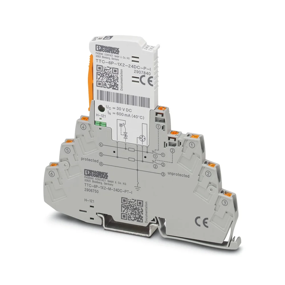 Phoenix Contact Surge Protection Device TTC 6-1X2-24DC-UT