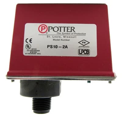 Potter PS10-2A Potter Fire Sprinkler Pressure and Flow Switches