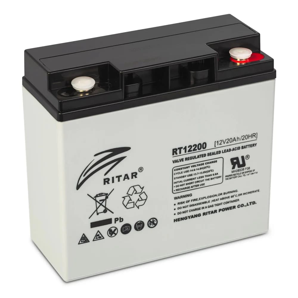Ritar RT12200 بطارية رصاص حمضية محكمة