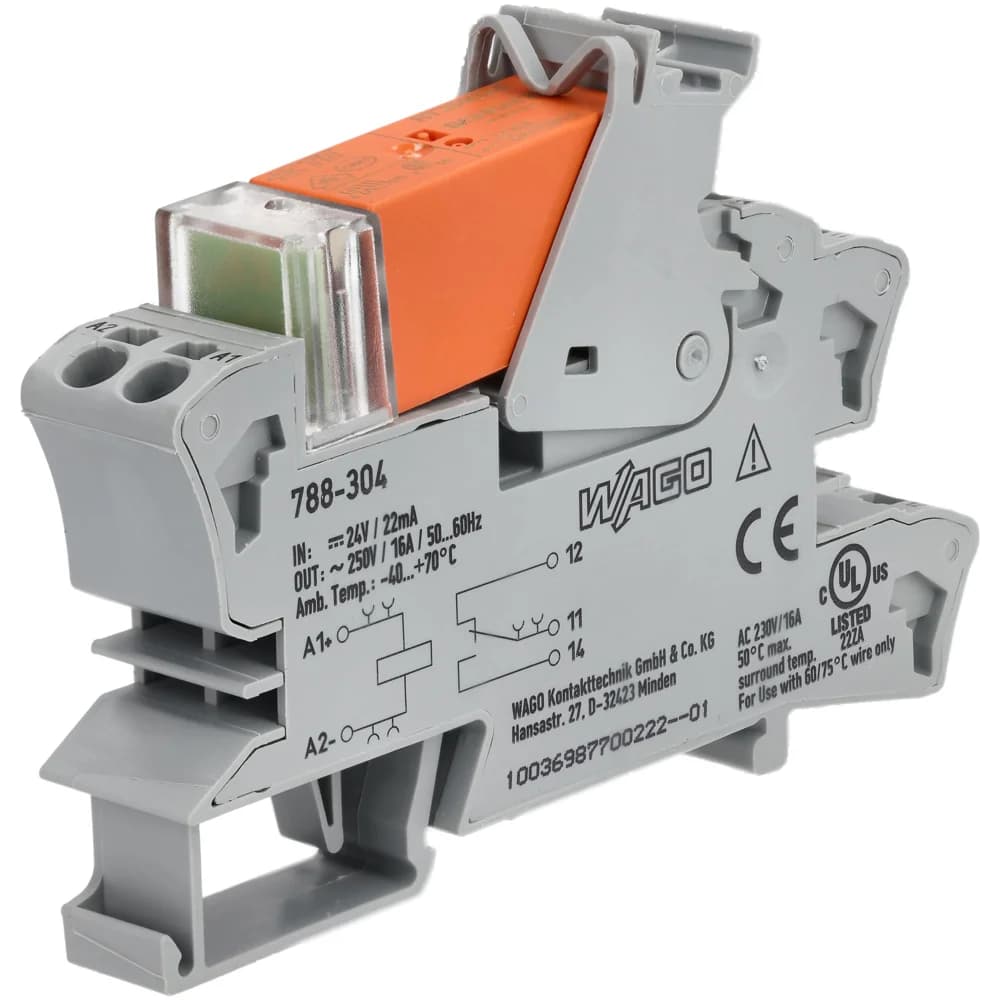 Wago 788-312/003-000 أطراف توصيل بزنبرك WAGO Spring-Clamp